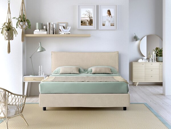 Letto Matrimoniale Contenitore ARLES Beige