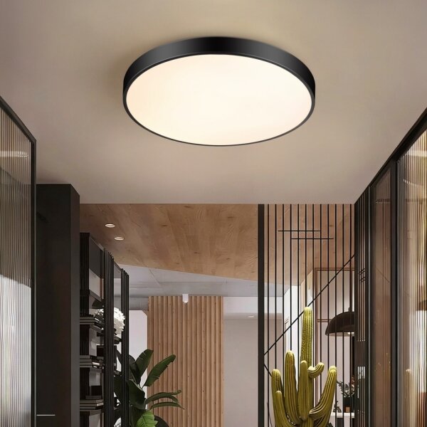 Immax NEO 07250L-Luce LED dimmerabile SEMPLICI 60W/230V Wi-Fi Tuya nero +RC