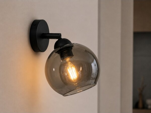 Faretto da parete UNO 1xE27/60W/230V nero