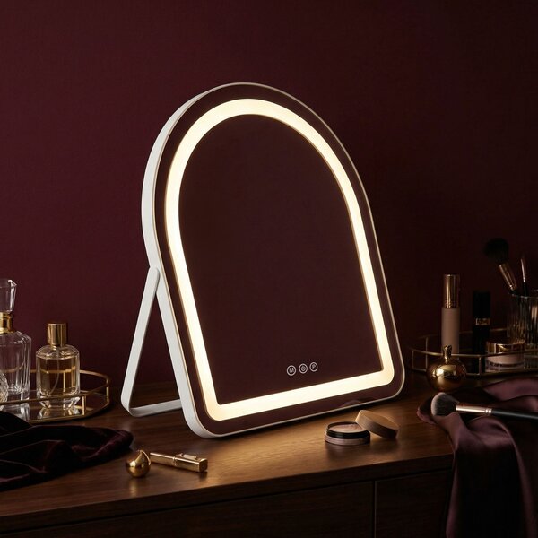 Specchio cosmetico LED GLAM White – 40x45 cm