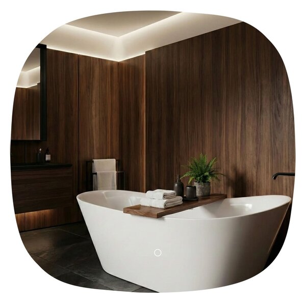 Specchio LED da parete TOP – 70x70 cm