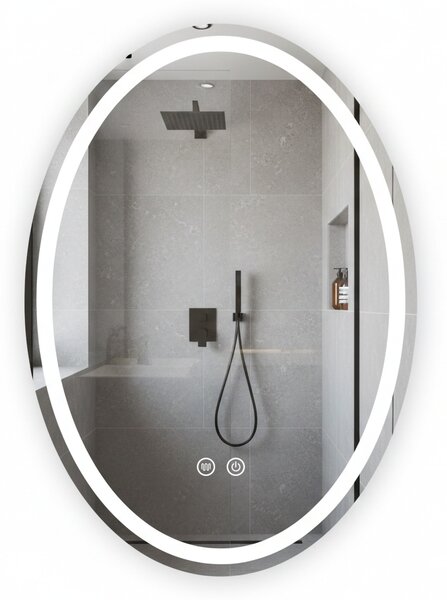 Specchio LED Marco – 50×70 cm