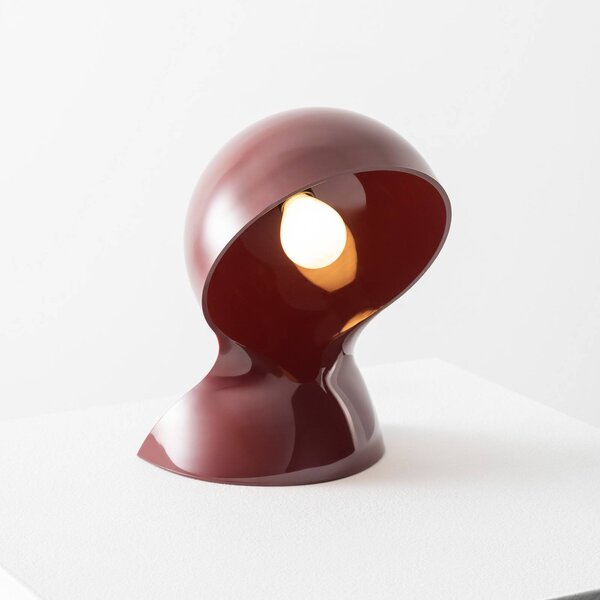 Artemide Lampada da tavolo Dalù, Rosso, Soggiorno / Sala da pranzo, Plastica, Design, Lampada da tavolo