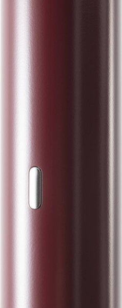 Artemide Lampada da terra con luce lettura Ilio, dimmerabile, Rosso, Soggiorno / Sala da pranzo, Alluminio, Design, Lampada da terra