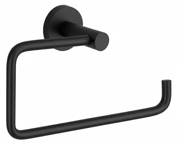 Portasalviette ad Anello Leo 5610 – Nero – 22 cm