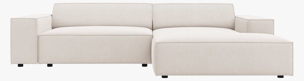 Divano angolare modulare Jodie in tessuto Megan – L224 cm