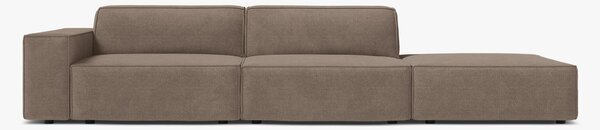 Divano modulare 3 posti Jodie in tessuto Liberty – L262 cm
