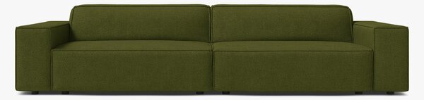 Divano modulare Jodie 4 posti in bouclé – L244 cm