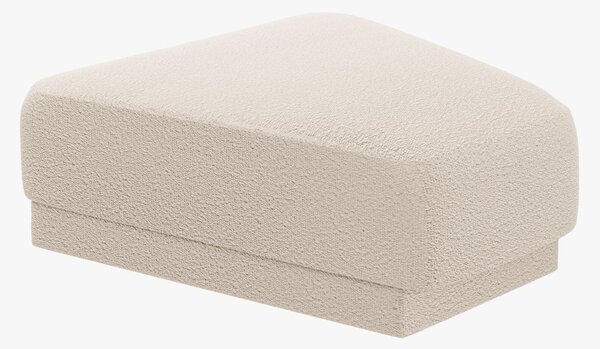 Pouf modulare angolare Miley in bouclé – L88 cm