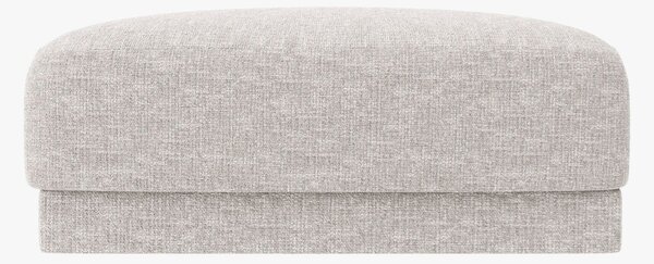Pouf modulare Miley in tessuto strutturato – L90 cm