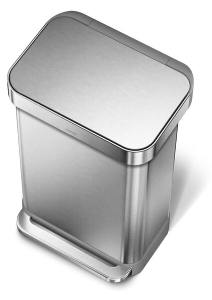 Bidone a pedale in acciaio inox 45 l - simplehuman