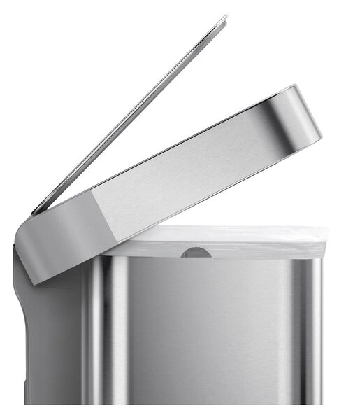 Bidone a pedale in acciaio inox 45 l - simplehuman