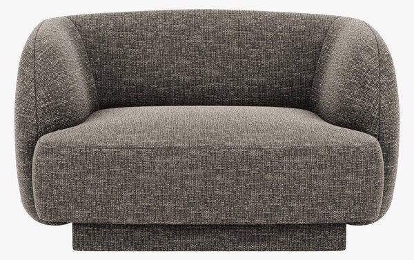 Poltrona Miley in tessuto strutturato – L103 cm