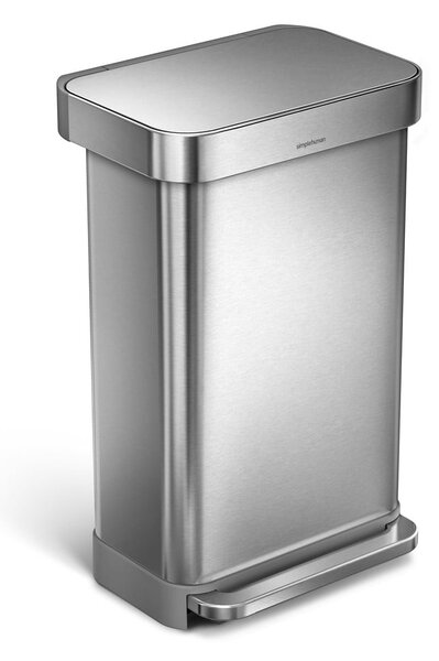 Bidone a pedale in acciaio inox 45 l - simplehuman