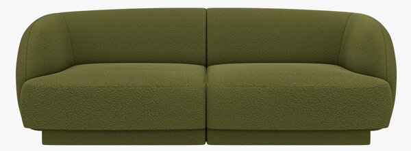 Divano modulare Miley 2 posti in tessuto Bouclé Baloo – L180 cm
