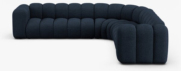 Divano angolare modulare Lupine in bouclé – L309