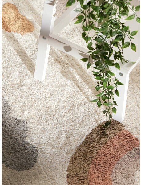 Tappeto per bambini color crema in cotone lavabile/tessuto a mano 140x200 cm Snuggle Willy – Hanse Home