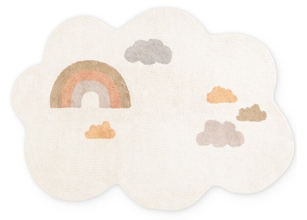 Tappeto per bambini color crema in cotone lavabile/tessuto a mano 140x200 cm Snuggle Willy – Hanse Home