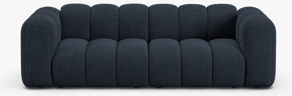 Divano Lupine 3 posti in tessuto chenille – L230 cm