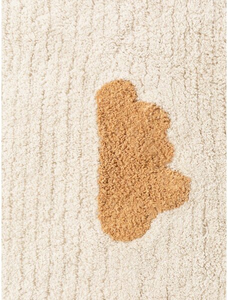 Tappeto per bambini color crema in cotone lavabile/tessuto a mano 140x200 cm Snuggle Willy – Hanse Home