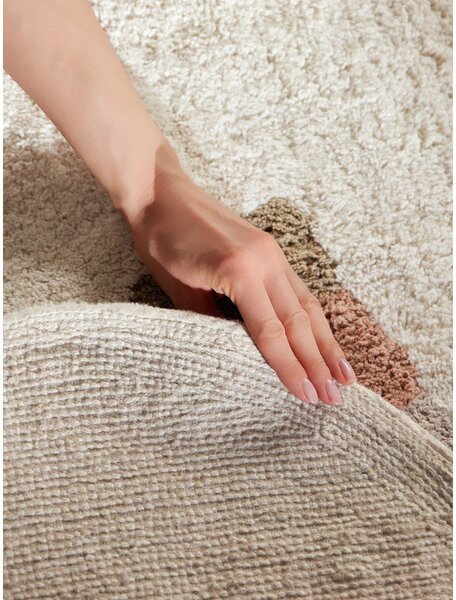 Tappeto per bambini color crema in cotone lavabile/tessuto a mano 140x200 cm Snuggle Willy – Hanse Home