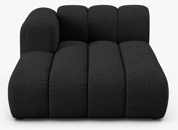 Chaise longue modulare Lupine in bouclé – L177 cm