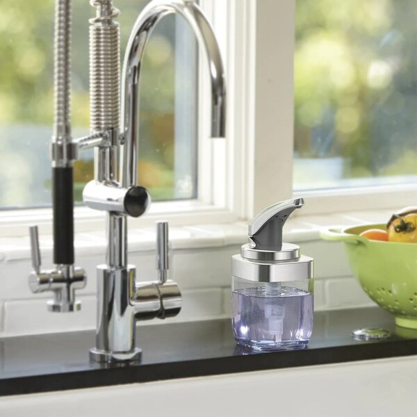 Dispenser di sapone in metallo 444 ml - simplehuman