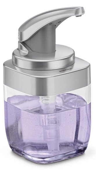 Dispenser di sapone in metallo 444 ml - simplehuman