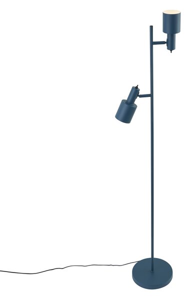 Lampada da terra moderna blu a 2 luci - Stijn