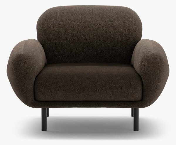Poltrona Poppy in Bouclé Baloo – 72x90x82 cm