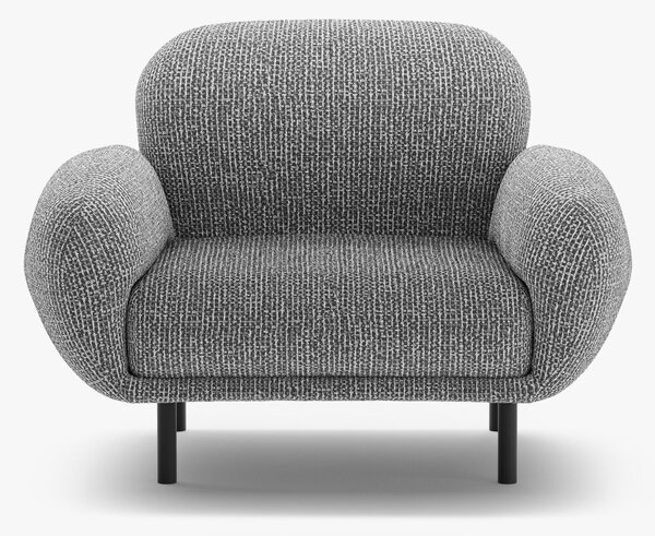 Poltrona Poppy in tessuto chenille – 72x90x82 cm