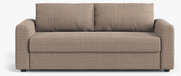Divano letto David 3 posti con materasso in tessuto Babel – L194 cm