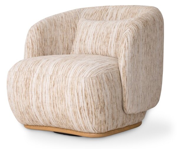Poltrona Claude in tessuto – 84x89x76 cm