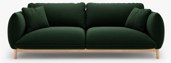 Divano Ada 3 posti in velluto – 208x101x78 cm
