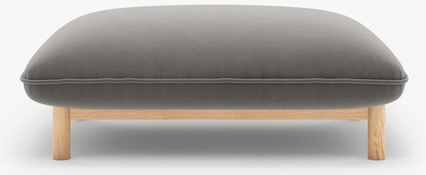 Pouf Ada in velluto – 95x65x44 cm