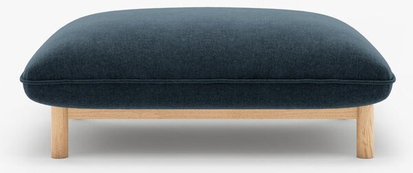 Pouf Ada in tessuto strutturato – 95x65x44 cm