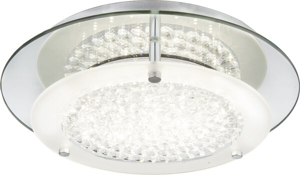 Globo Froo I, plafoniera a soffitto, cromata, 1 LED; codice prodotto: 49299-12