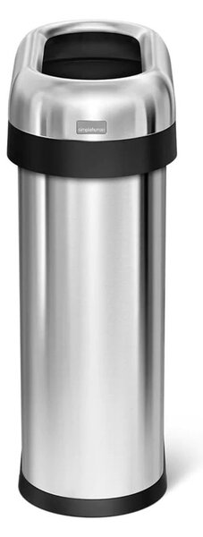 Bidone per rifiuti in acciaio inox 50 l - simplehuman