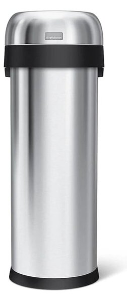 Bidone per rifiuti in acciaio inox 50 l - simplehuman
