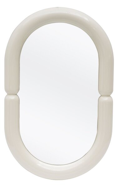 Specchio da parete Poster bianco – 80x50x3,5 cm