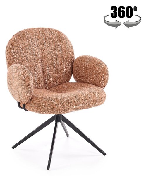 Sedia K568 – Cammello/Cannella – 65x64x82 cm