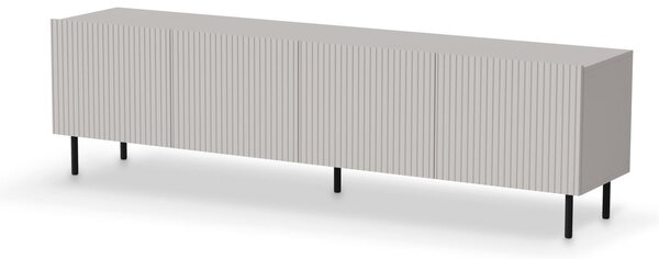 Mobile TV Paxos 200 cm in cashmere e nero