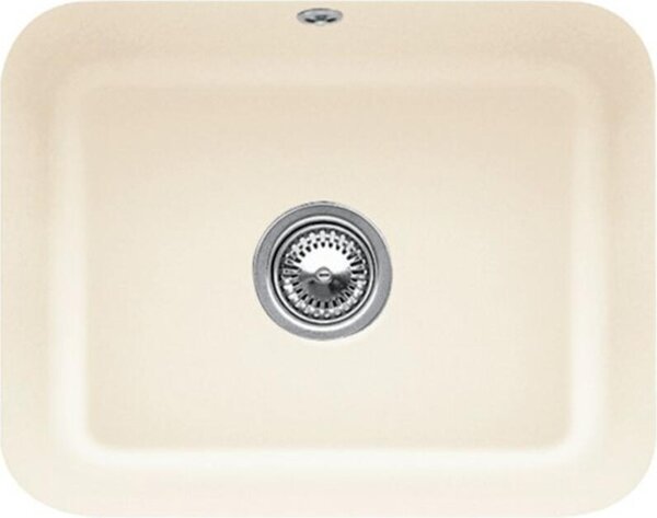 Lavello Villeroy&Boch, lavello da cucina Cisterna 60C Ivory 550x440mm, larghezza base 60cm