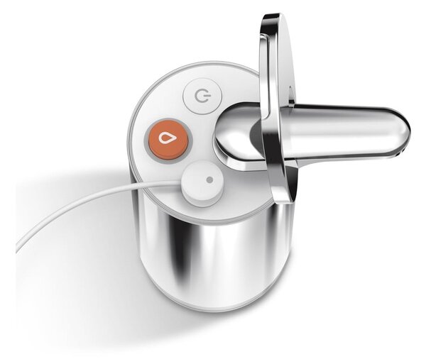 Distributore automatico di sapone in acciaio argentato 266 ml - simplehuman