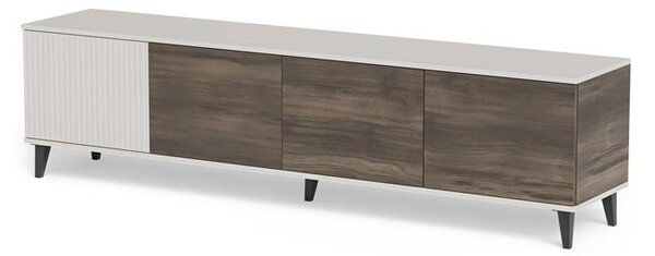 Mobile TV Random 2 RTV-3 in cashmere / noce / nero – 200x40x52 cm