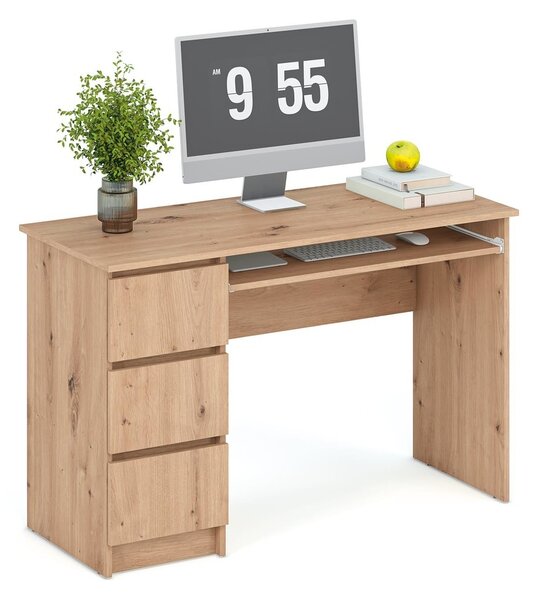 Scrivania Cino in quercia Artisan – 120x50x77 cm