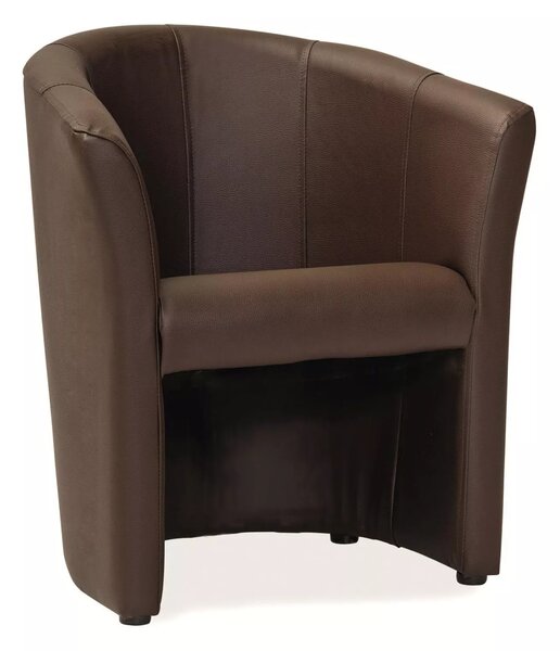 Poltrona TM-1 in ecopelle – 67x60x76 cm
