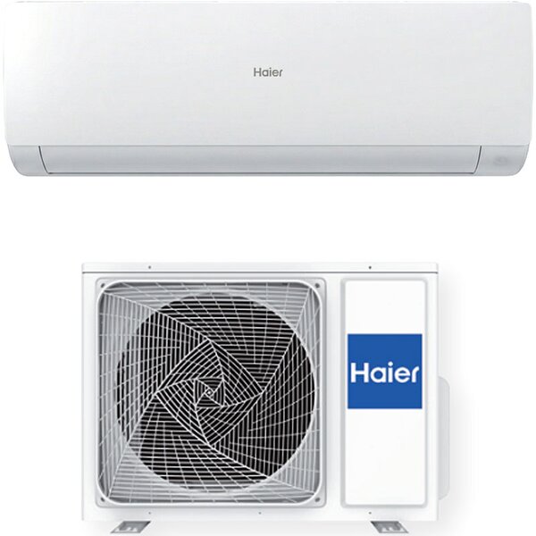 Haier Climatizzatore 9000 Btu Inverter Monosplit Condizionatore con Pompa di Calore Classe A+++/A++ R32 Wifi (Unit Interna + Unit Esterna) colore