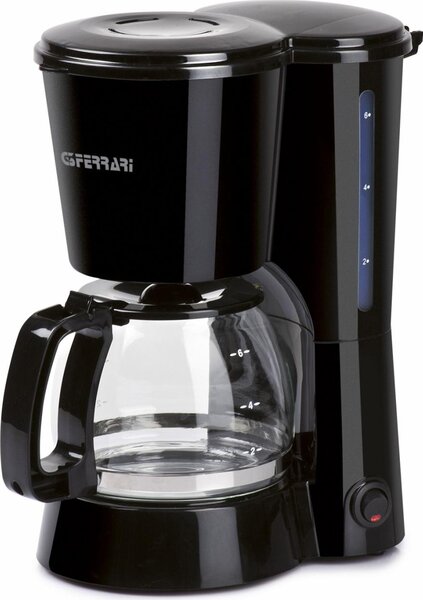G3 Ferrari Macchina per Caff Americano Automatica 6 tazze 1 lt Nero G10063