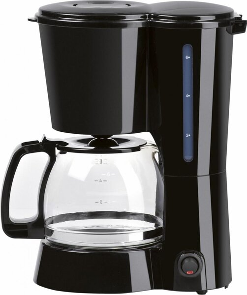 G3 Ferrari Macchina per Caff Americano Automatica 6 tazze 1 lt Nero G10063